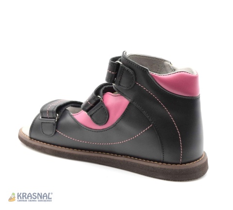 ACHILLES 1220 F 36-41 czarny róż