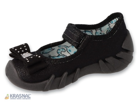 BEFADO 109P146 czarny kokardka