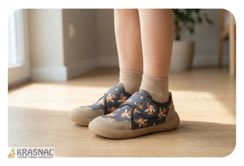 BEFADO 140X003 szary beż smoki barefoot