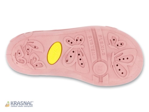 BEFADO 342P071 róż brokat króliczki