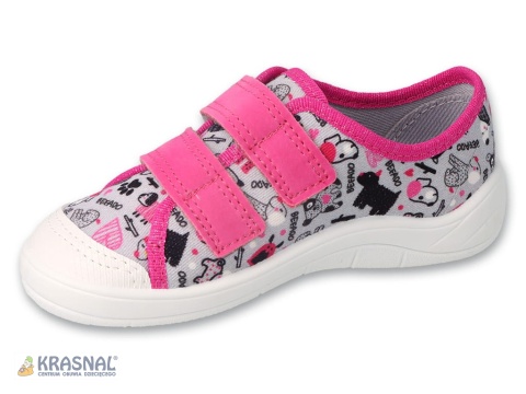 BEFADO 772X005 popiel róż pieski