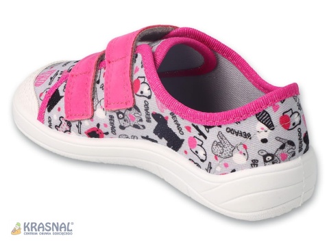 BEFADO 772X005 popiel róż pieski