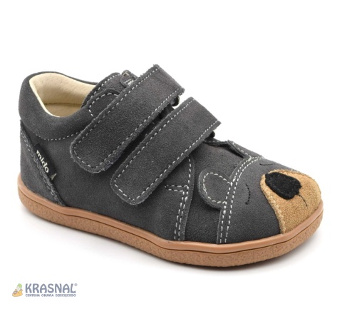 MIDO 184 grafit miś barefoot