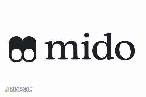 MIDO 2049 granat jednorożec