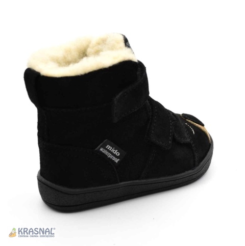 MIDO 6208 czarny miś barefoot