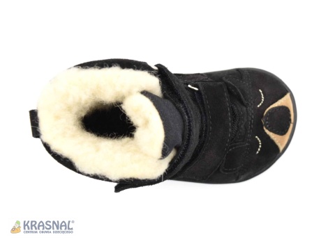 MIDO 6208 czarny miś barefoot