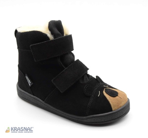 MIDO 7208 czarny miś barefoot