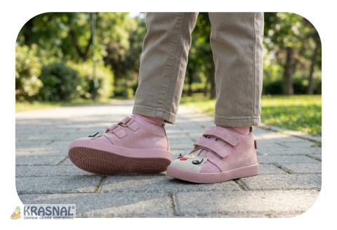 MRUGAŁA 5180 róż brokat jednorożec