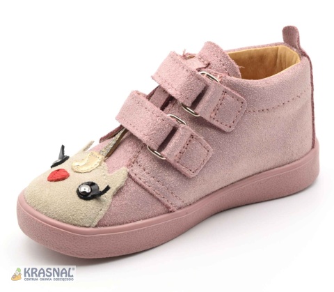 MRUGAŁA 5180 róż brokat jednorożec