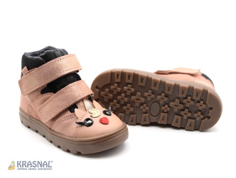 MRUGAŁA 6180 róż brokat jednorożec