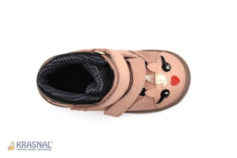 MRUGAŁA 6180 róż brokat jednorożec