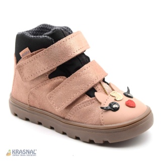 MRUGAŁA 6180 róż brokat jednorożec