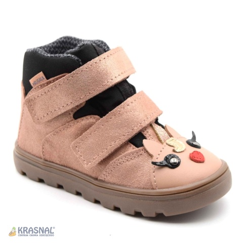 MRUGAŁA 6180 róż brokat jednorożec