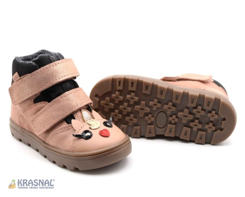 MRUGAŁA 6180 róż brokat jednorożec