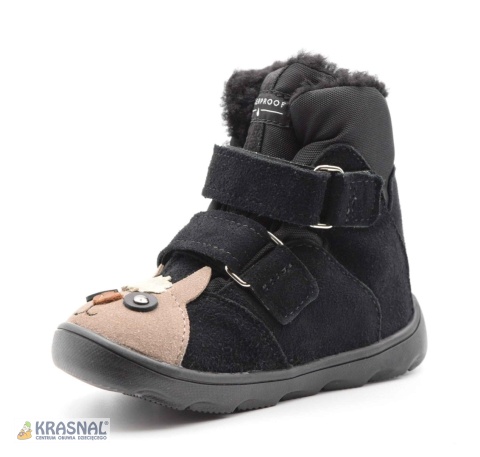 MRUGAŁA 7124 alpaca czarny barefoot