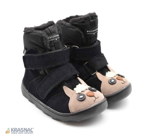 MRUGAŁA 7124 alpaca czarny barefoot