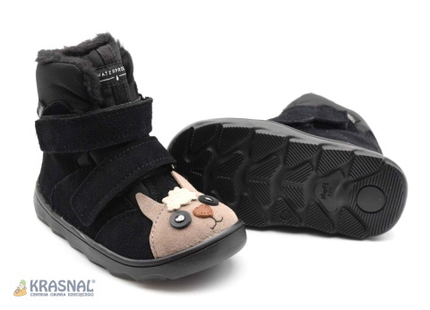 MRUGAŁA 7124 alpaca czarny barefoot