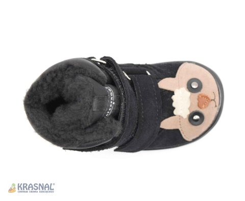 MRUGAŁA 7124 alpaca czarny barefoot