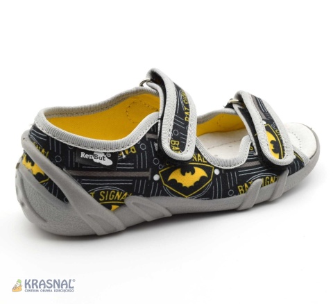 RENBUT 378 czarny żółty batman