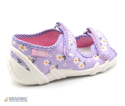 RENBUT 378 fiolet kwiatki