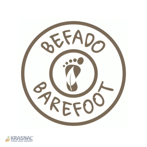 BEFADO 004X015 beż złoty barefoot