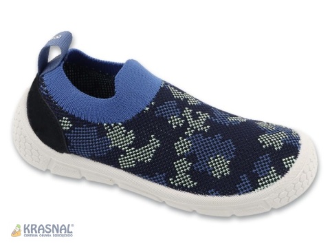 BEFADO 102X044 granat niebieski moro