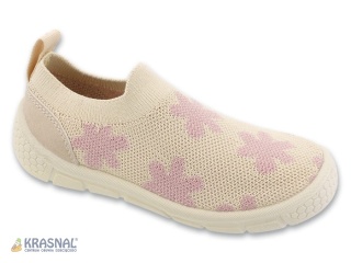 BEFADO 102X047 beż róż kwiatki