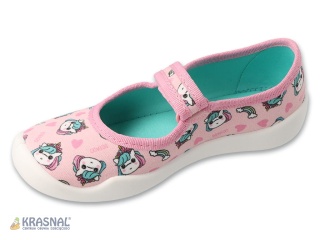 BEFADO 114X560 róż jednorożce