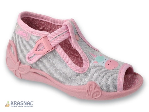 BEFADO 213P145 srebro róż jednorożec