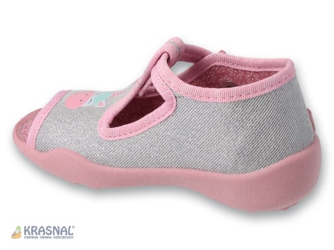 BEFADO 213P145 srebro róż jednorożec