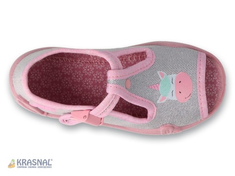 BEFADO 213P145 srebro róż jednorożec