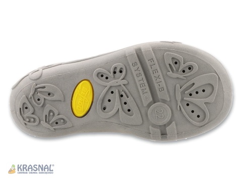 BEFADO 342P073 szary holo jednorożce