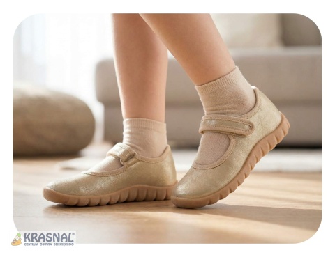 BEFADO 460P019 beż złoty