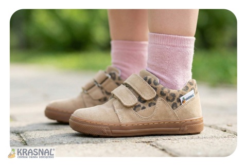 KRASNAL 218 beż panterka