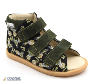 KRASNAL 5011 czarny miś khaki