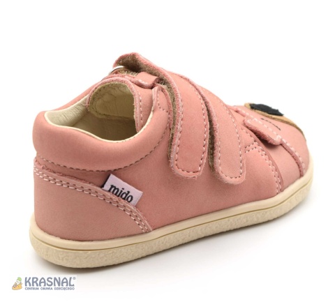 MIDO 184 róż miś barefoot