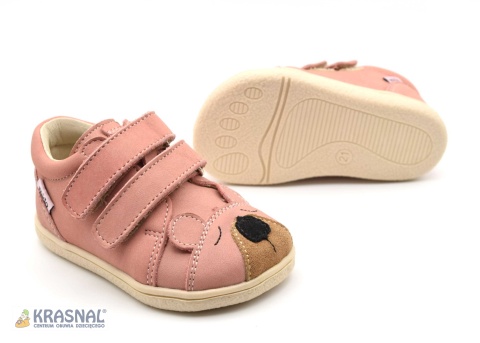 MIDO 184 róż miś barefoot