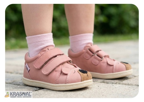 MIDO 184 róż miś barefoot