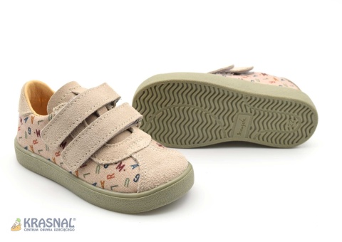 MRUGAŁA 3124 beż literki