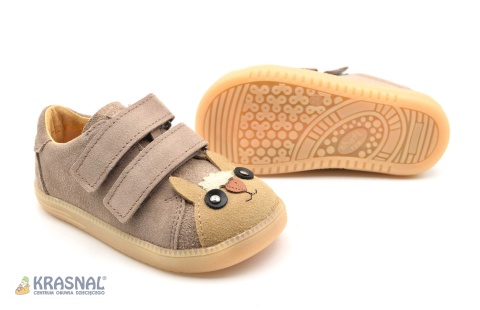 MRUGAŁA 3186 beż alpaca barefoot