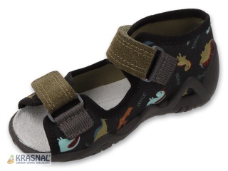 BEFADO 350P067 czarny dinozaury