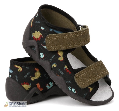 BEFADO 350P067 czarny dinozaury
