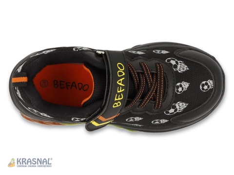 BEFADO 516X524 czarny piłki światełka