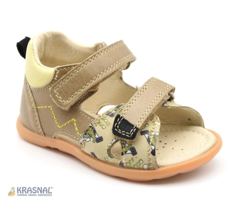 JAMET 1112 zielony miś barefoot