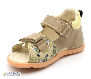 JAMET 1112 zielony miś barefoot