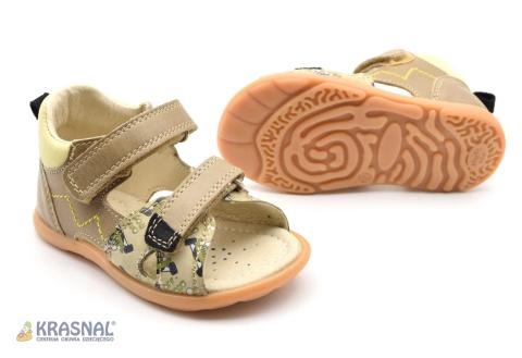 JAMET 1112 zielony miś barefoot