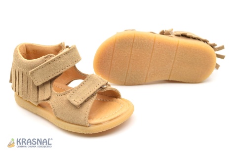 MRUGAŁA 1145 sand frędzle