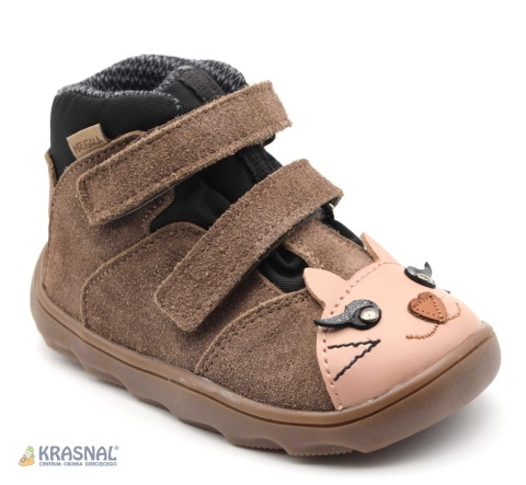 MRUGAŁA 6124 brąz kotek barefoot