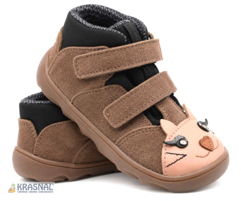MRUGAŁA 6124 brąz kotek barefoot