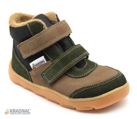 KRASNAL 1127 brąz khaki barefoot
